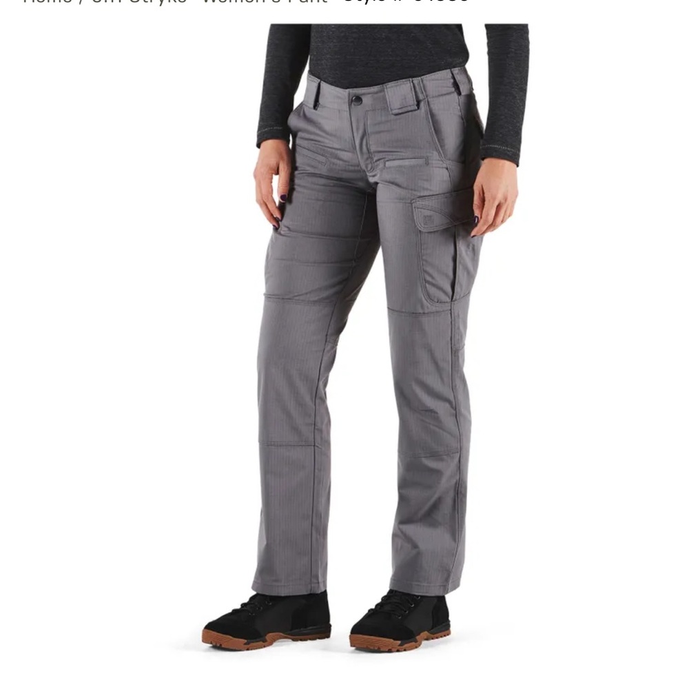 5.11 Tactical Women's Gray Straight Leg Pants